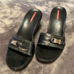 Prada Wedge Sandals